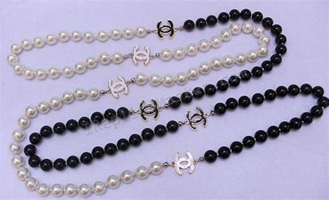 wholesale black and white chanel replica|Chanel chain jewelry.